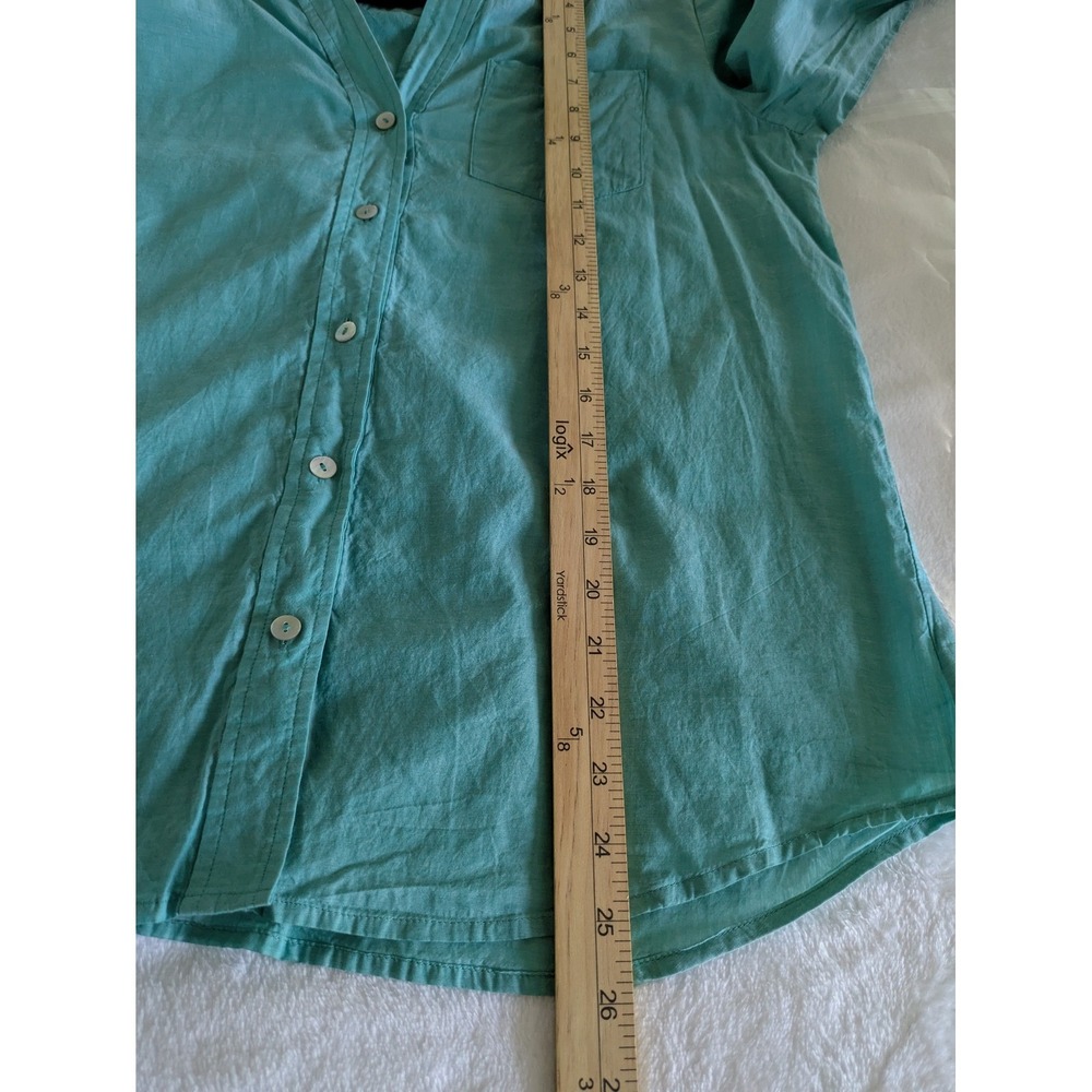 Chicos Button Down Shirt 1 (Medium) Lightweight C… - image 8